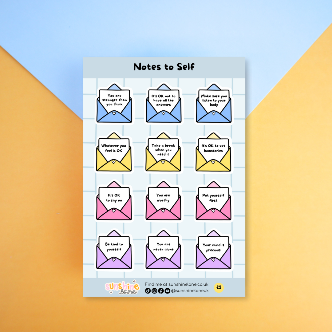 Notes to Self Stickers