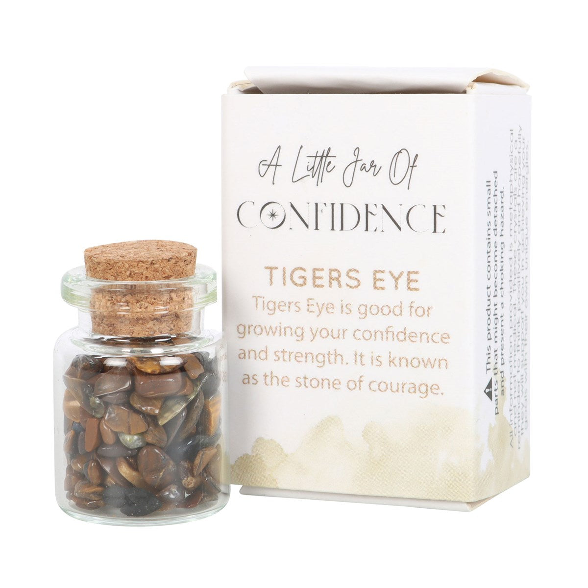 A Little Jar of Confidence - Tiger's Eye