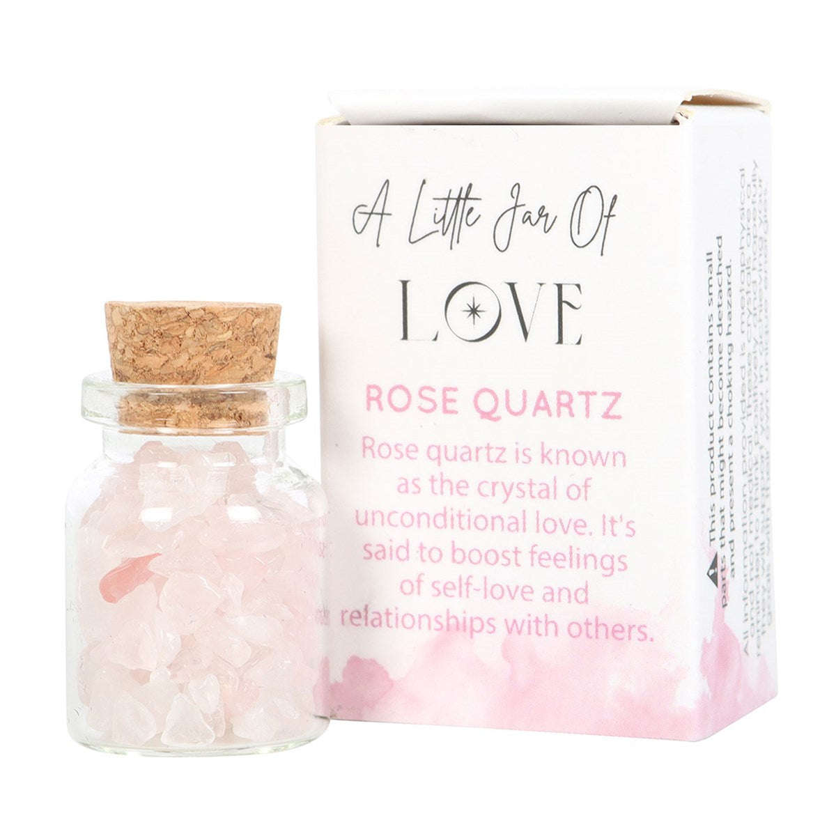 A Little Jar of Love - Rose Quartz