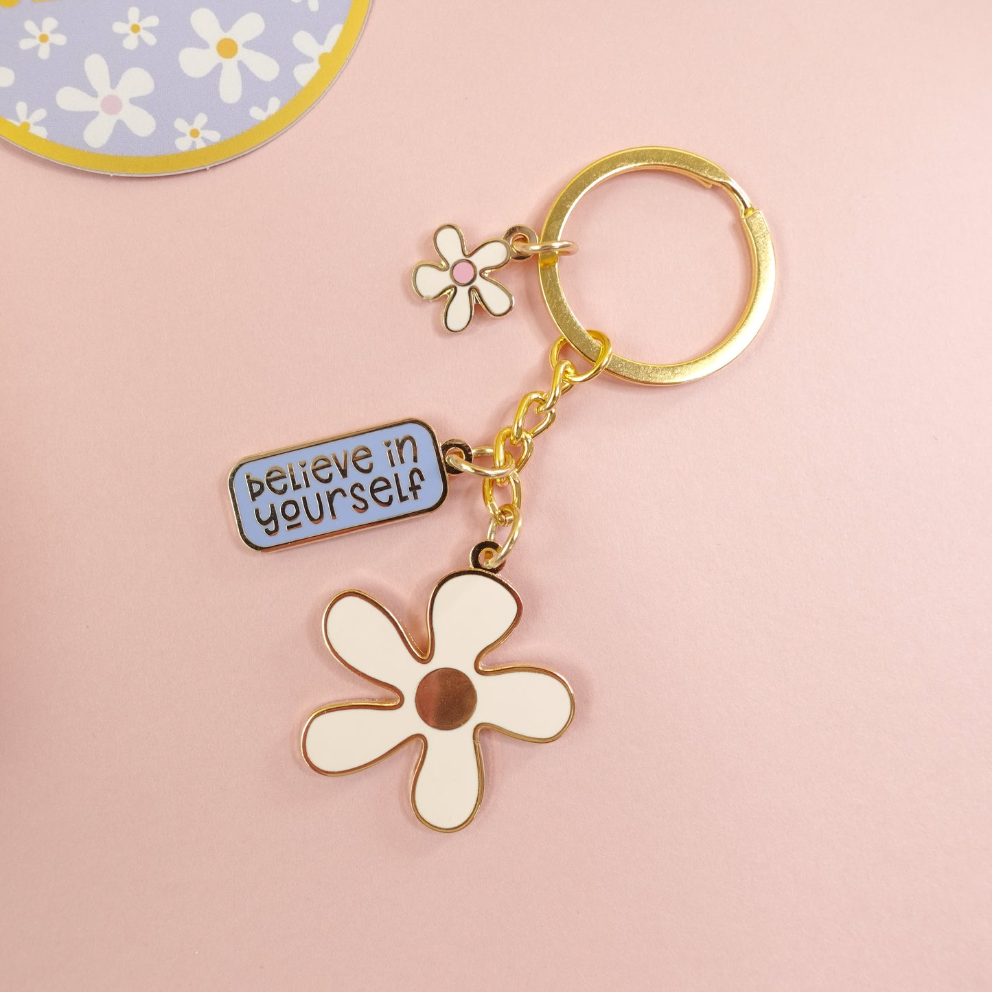 "Believe in Yourself" Keyring